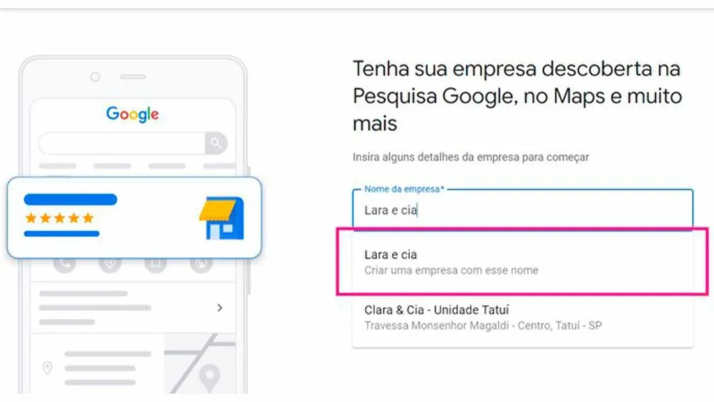 Como colocar minha empresa no google maps